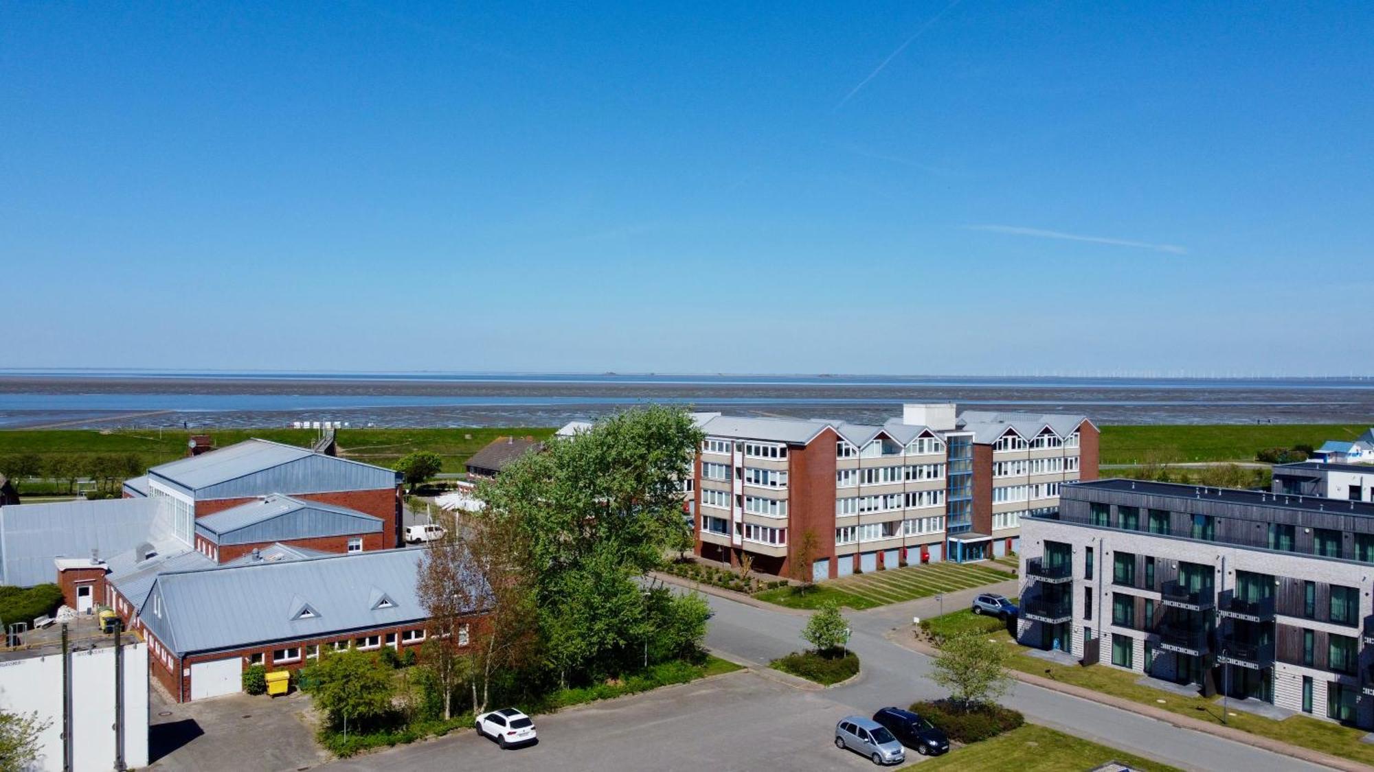 Apartment Meerflair Mit Balkon Nordstrand Exterior photo